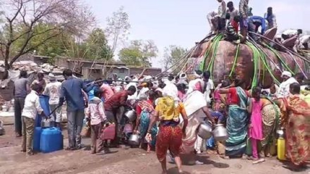 turn in thousands of Buldhana village