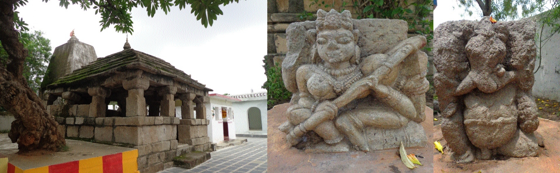 Kaneshwar Mahadev Temple and exquisite idols inside