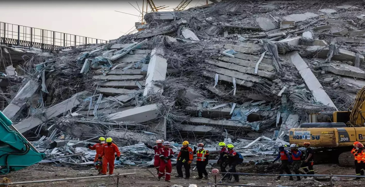 Death toll in Myanmar quake jumps to 1644