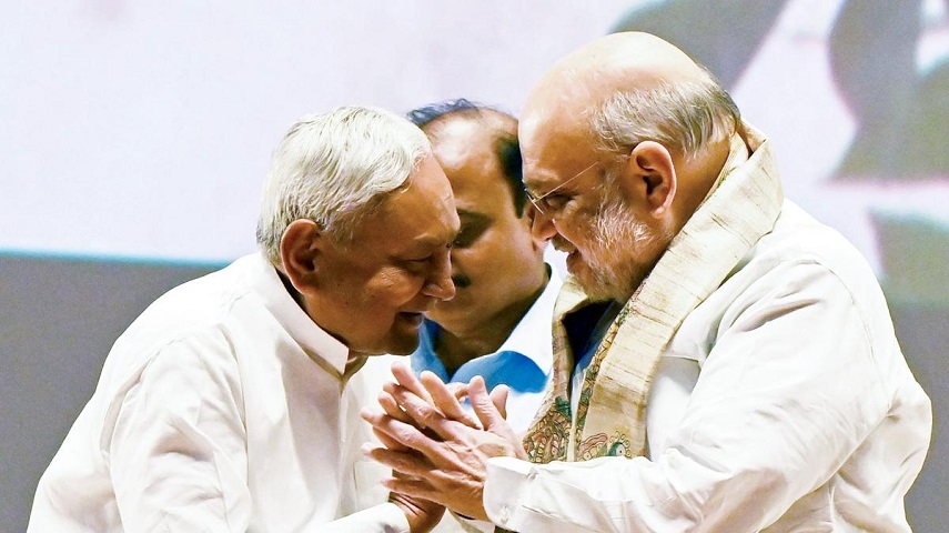 Never again Nitish tells Shah on break ups with BJP