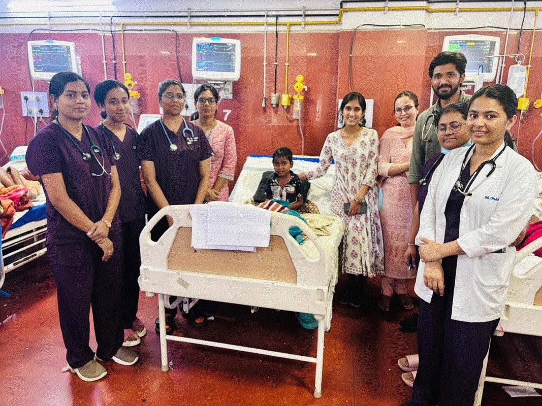 Harsh during the recovery stage flocked by the team of doctors 