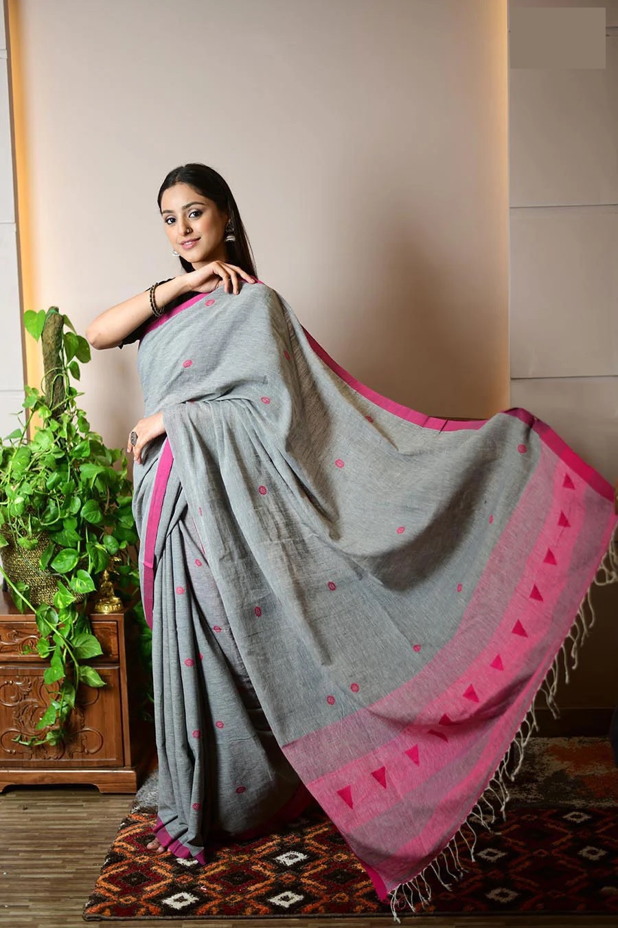 khadi saree