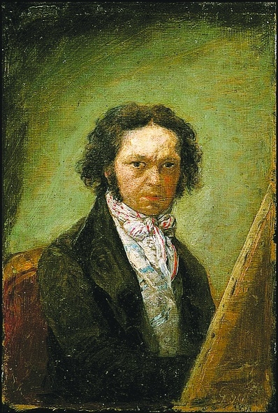 A self portrait by Francisco Goya