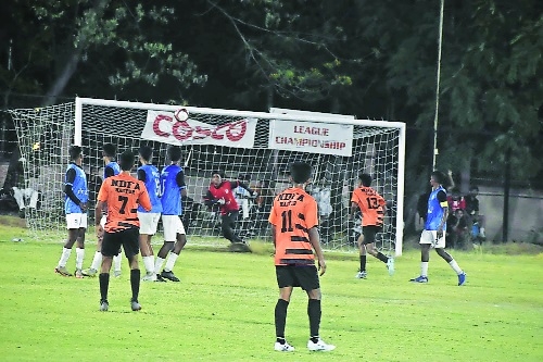 Nagpur and Kolhapur players 
