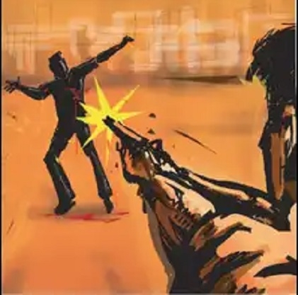 Shootout in Mankapur One dead another injured