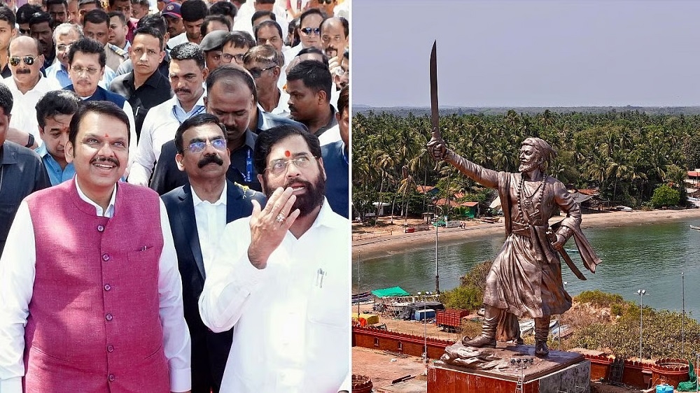 New 91-foot tall statue of Shivaji Maharaj unveiled in Malvan