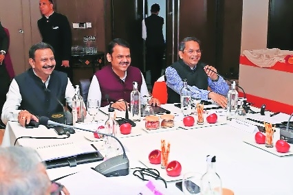 Proposed Bhonsala University management meets leading 