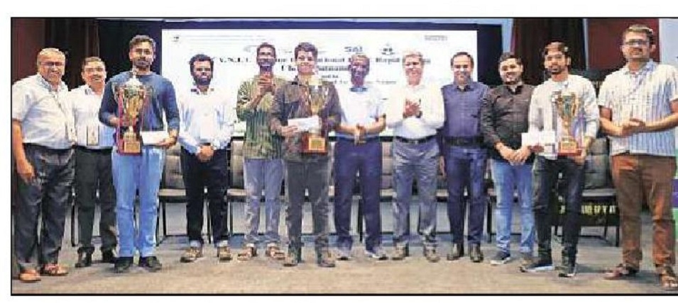 Chitre wins VNIT rating chess