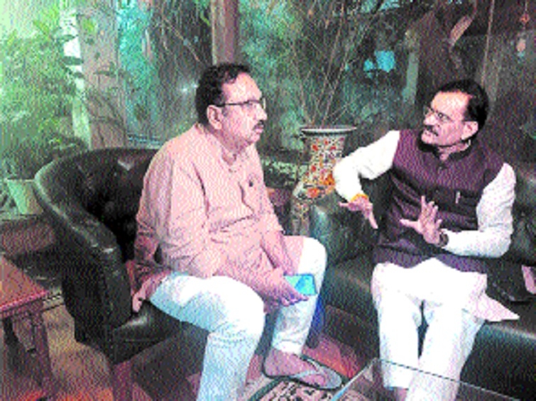 State BJP chief V D Sharma had reprimanded Vijay Shah