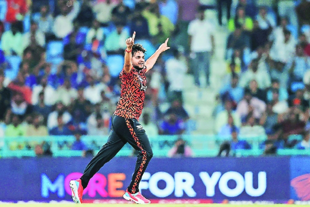 Dubey makes impressive IPL debut for SRH