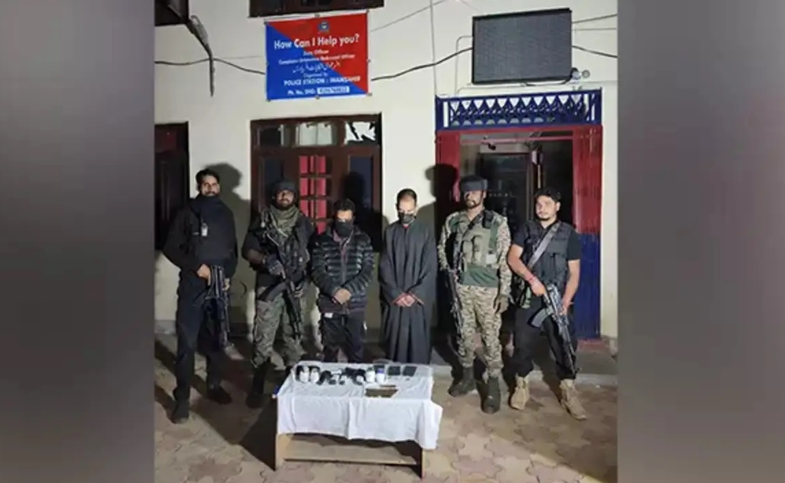 Two terrorist associates nabbed in Shopian joint op