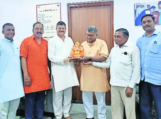 Eco-friendly Gomay Ganpati 