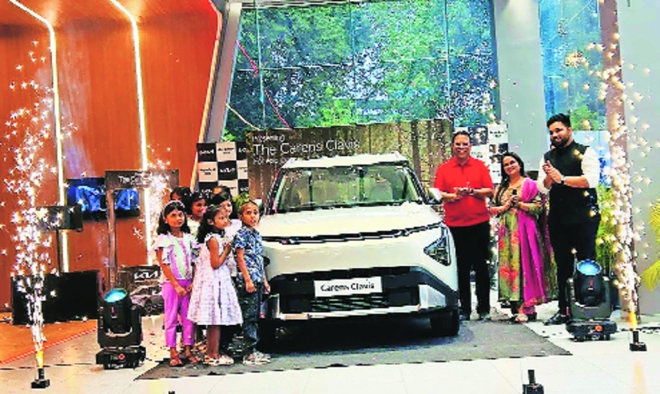 Kia Carens Clavis launched at Aryodaya Kia showrooms 
