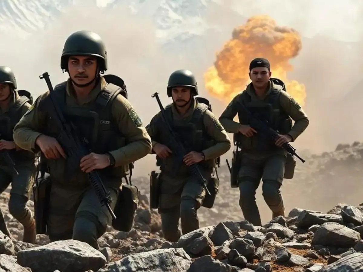 Military infra at PoKs Leepa Valley