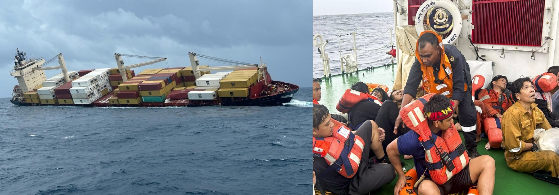 Liberian cargo ship sinks off Kerala coast