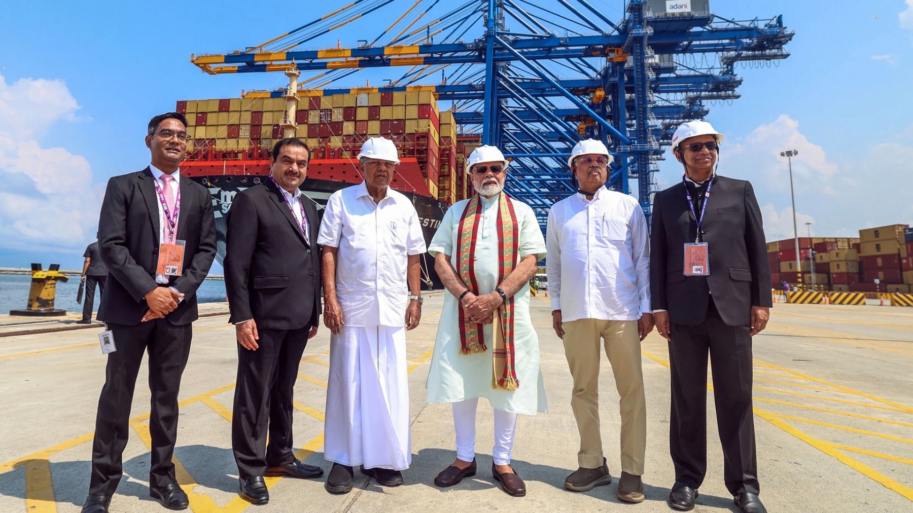 PM Modi commissions Vizhinjam International seaport