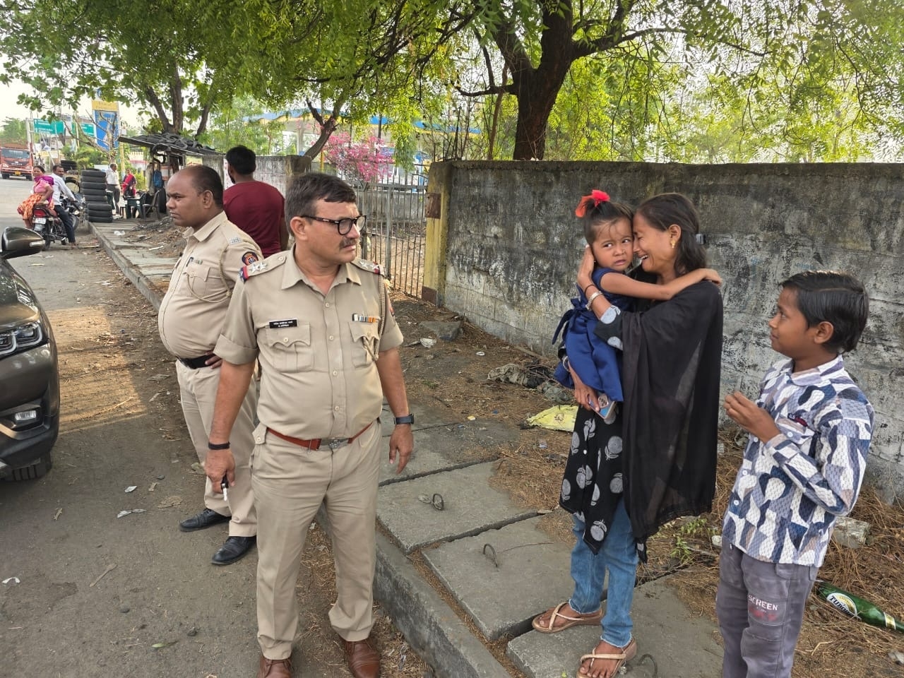 Beltarodi Police save kidnapped girl