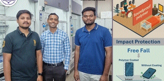 The IIT Bhilai researchers with their engineered smart materials