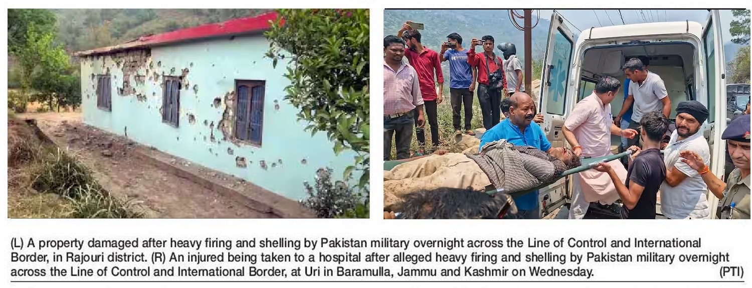 Pakistan army pounds villages air strike