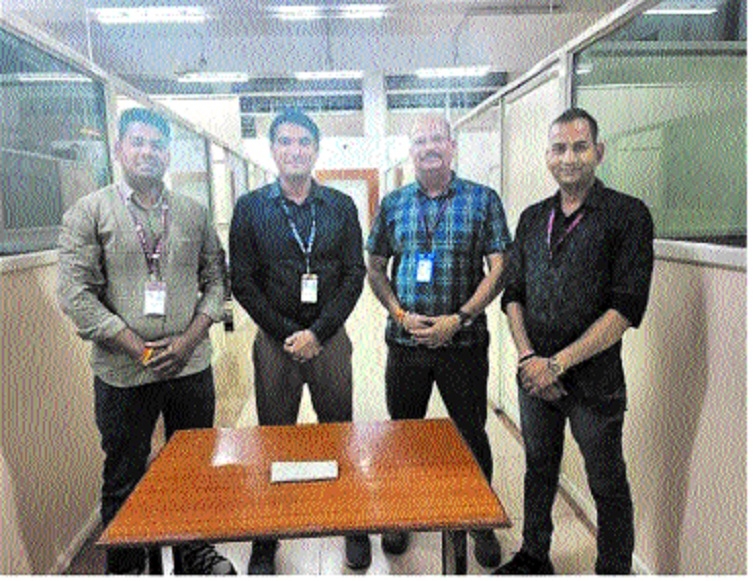 Cyber Crime Branch team along with seized phone