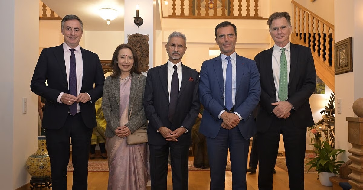 External Affairs Minister S Jaishankar with members