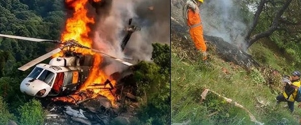 7 killed in helicopter crash in Uttarakhand