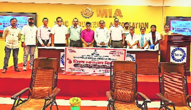 MSME holds blood donation camp