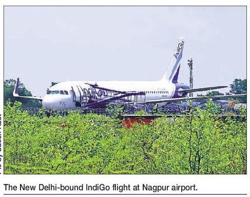 Flight makes emergency landing in Ngp after bomb threat