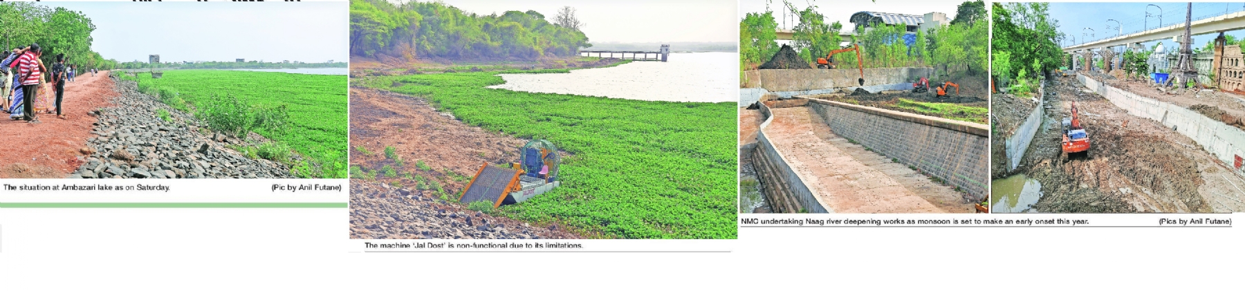 Ambazari Lake crisis With monsoon 