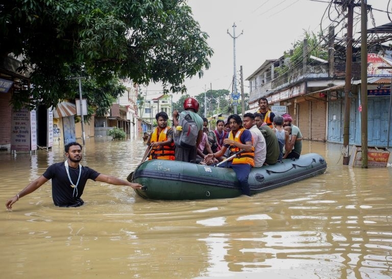 Heavy rains batter N-E States one killed in Agartala