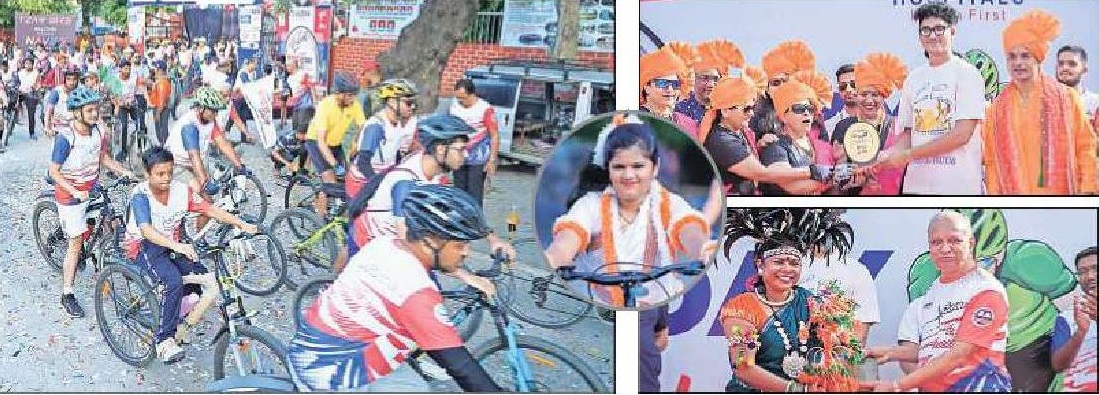 Huge response to cycle rally 