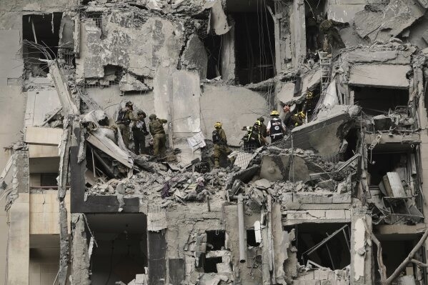 Iranian missile strike in Beersheba Israel 