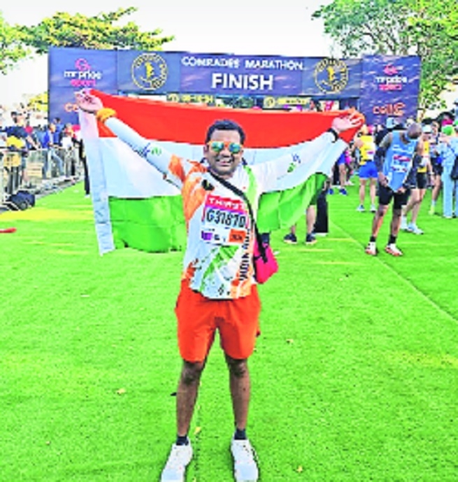 Zamwar wins Mtshali medal at Comrades Marathon