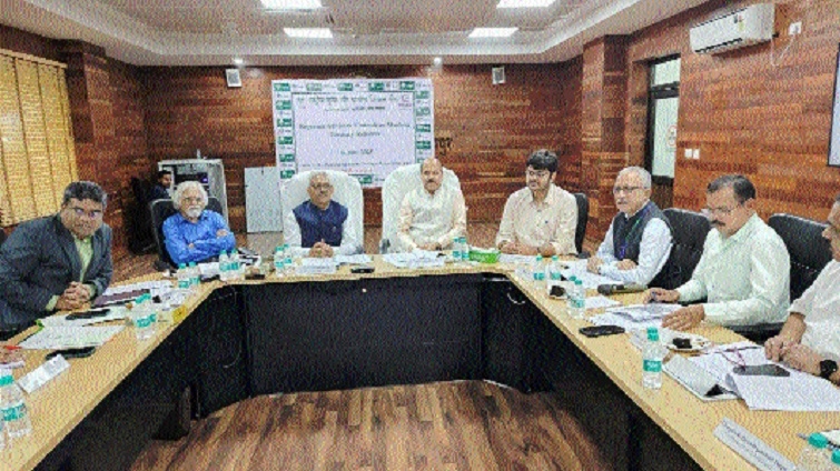 Chief General Manager of NABARD Dr Gyanendra Mani chairing