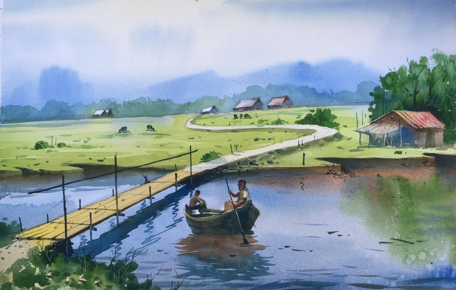 Of the wake of memories