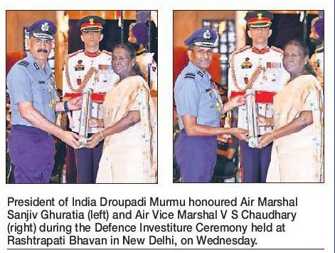 Air Marshal Ghuratia Air Vice 