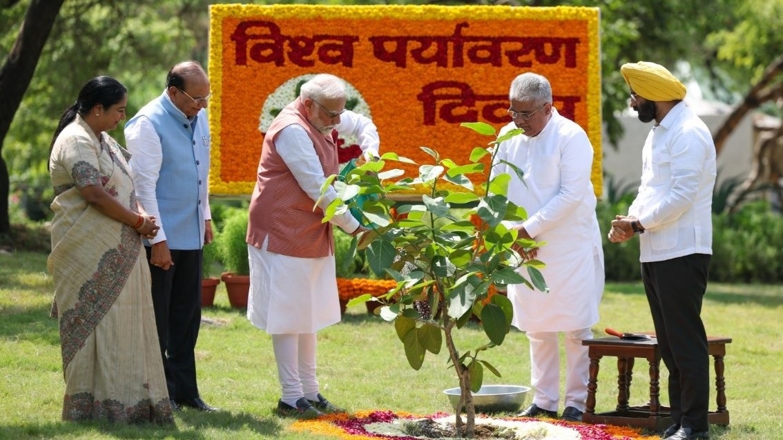 PM launches Aravalli Green Wall Project