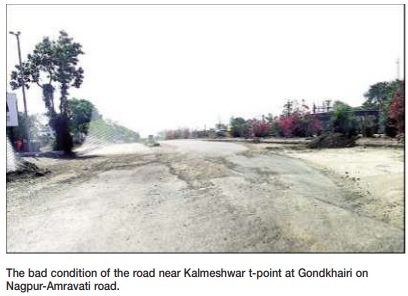 bad condition of road