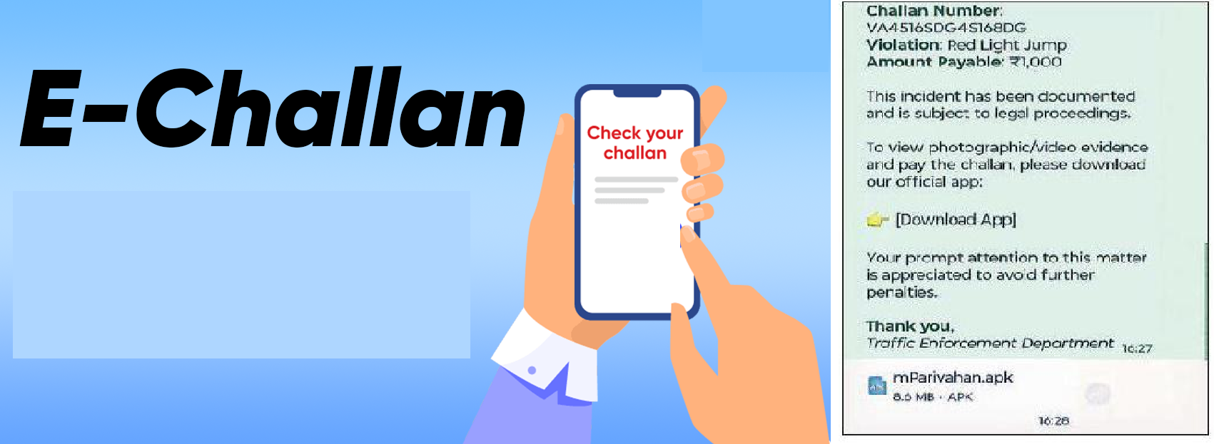 Do not download that eChallan