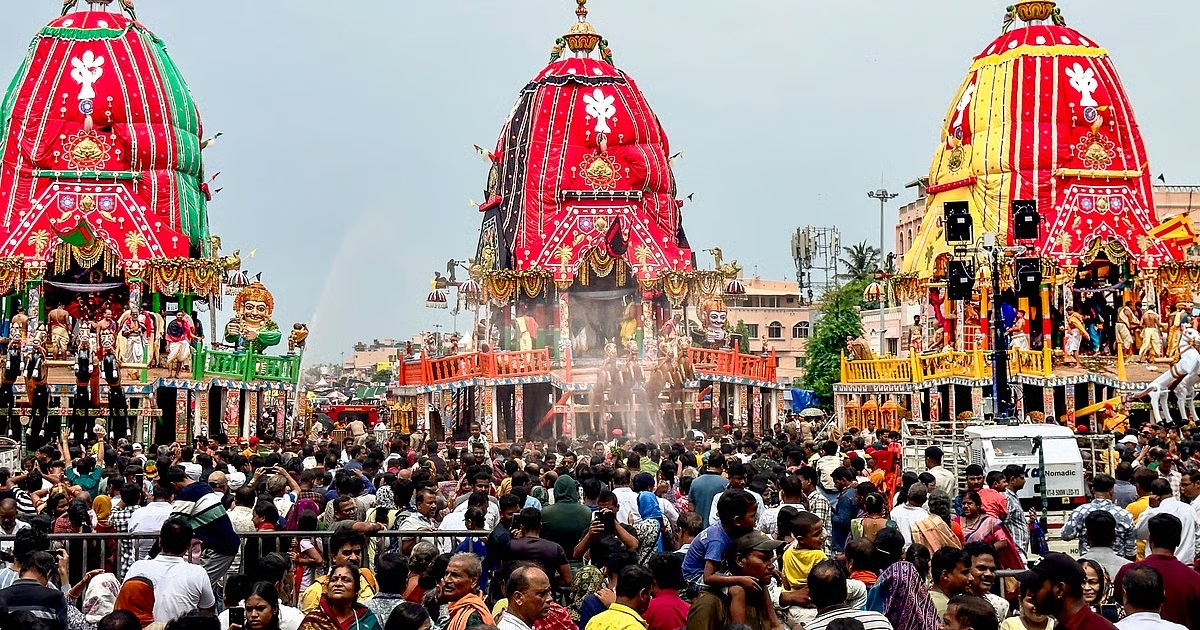 sibling deities in Puri
