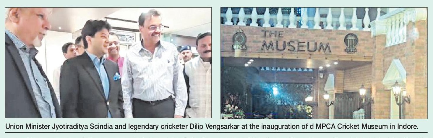 Indias first State association-led cricket museum inaugurated in Indore