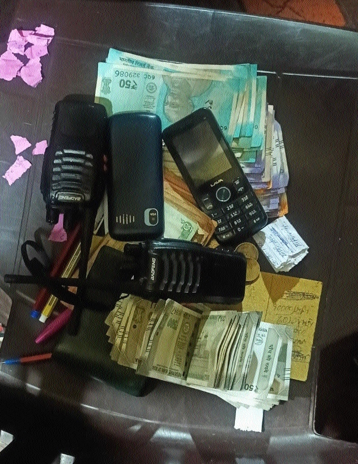 Three bookies arrested during 