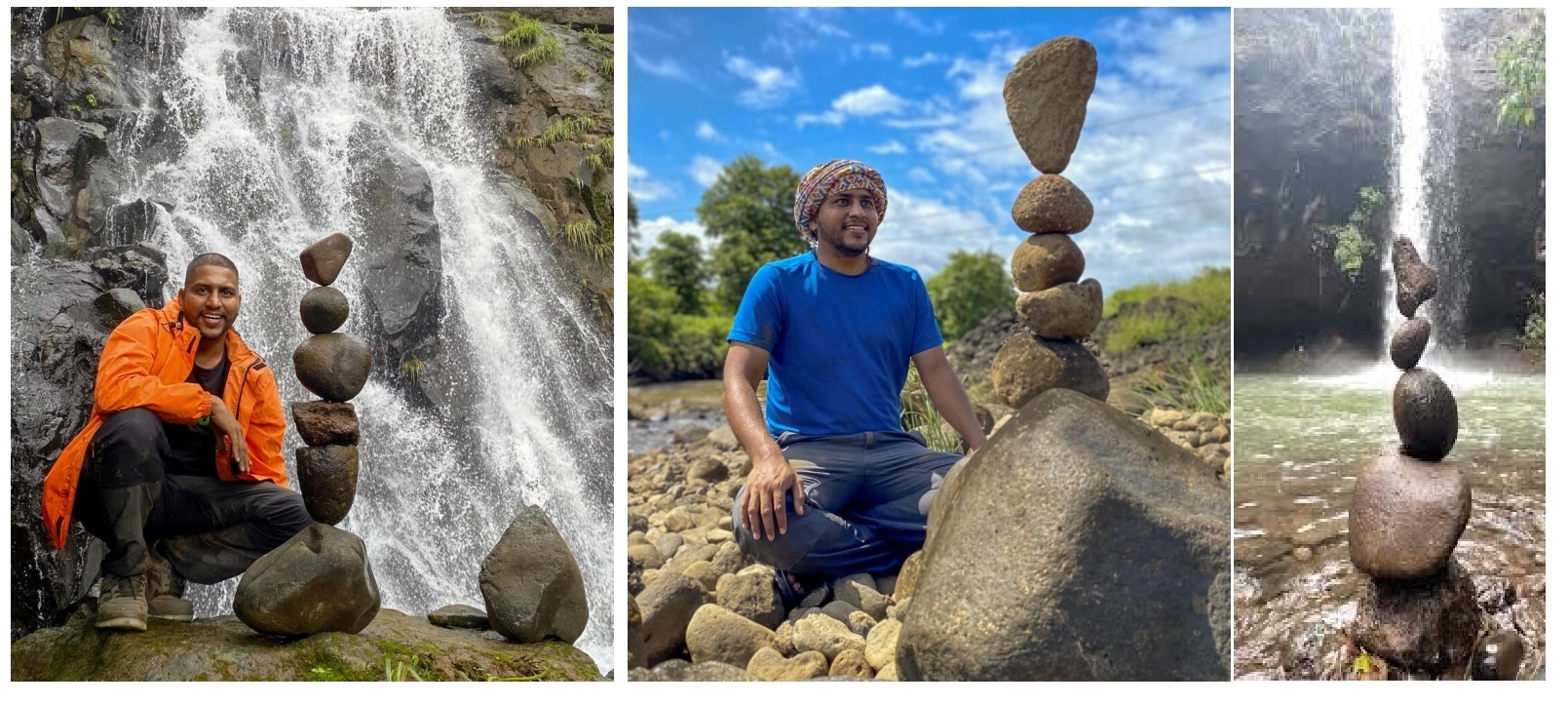 gravity-defying rock balancing into meditative art