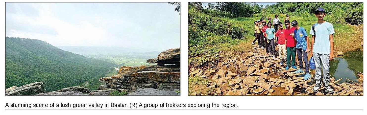 Bastar Admn launches special Monsoon Trek programme