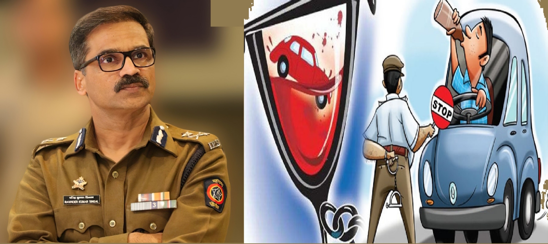 Dr Ravinder Kumar Singal  drunk and drive