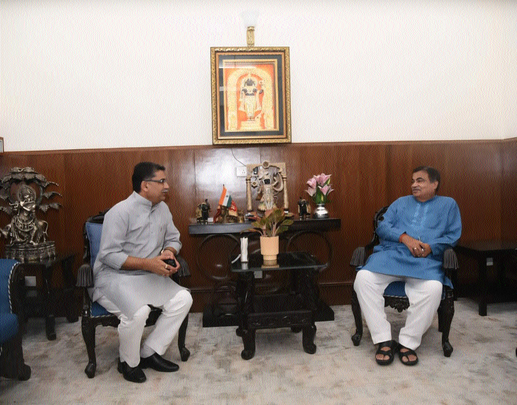 MP Ashish Dubey meets