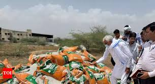 Inspection at 5 fertiliser selling