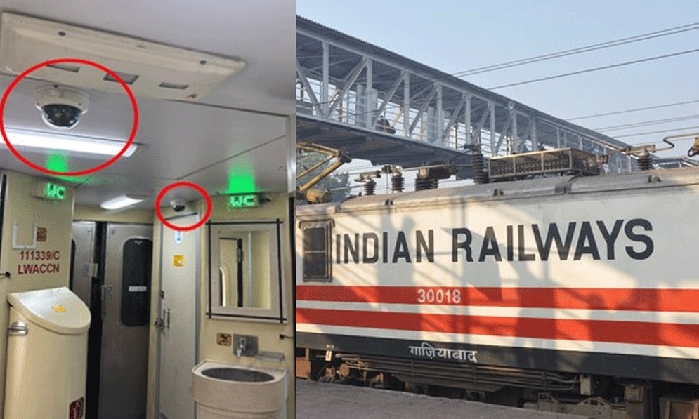 Rlys to install CCTV cameras in all 74000 coaches for safety