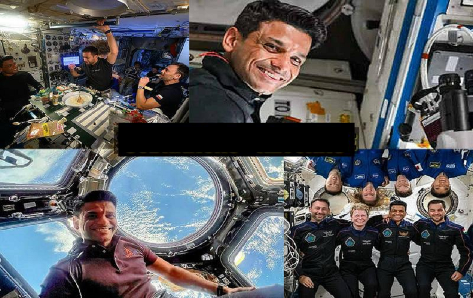 Homecoming Shubhanshu back on Earth