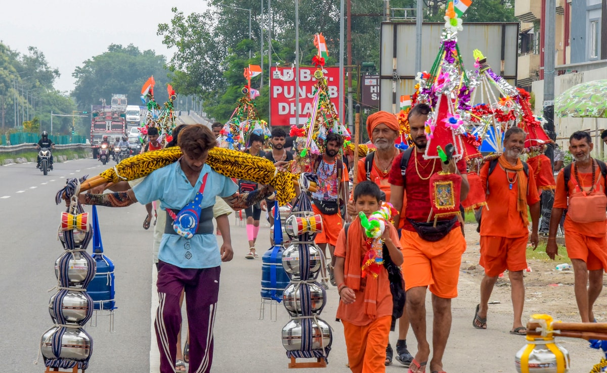kanwar yatra route